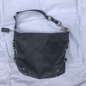Midnight Blue Coach shoulder bag, great condition